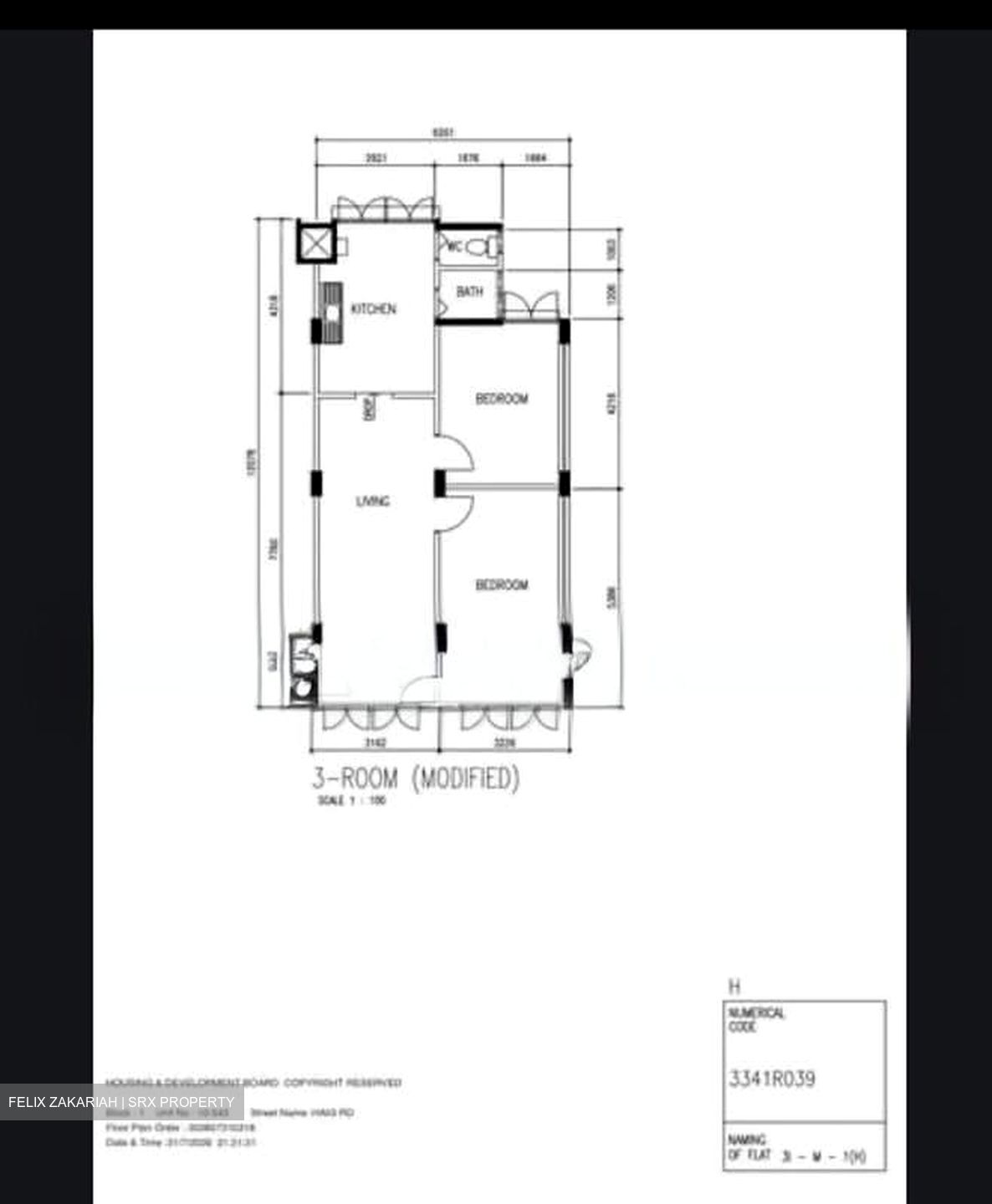 Blk 1 Haig Road (Geylang), HDB 3 Rooms #604811831